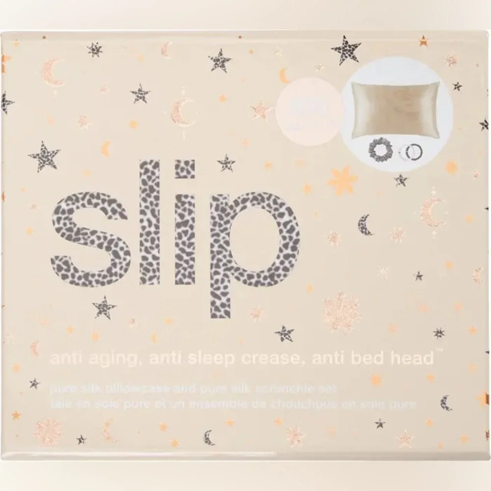 Slip Silk Pillowcase & Scrunchie Set Caramel